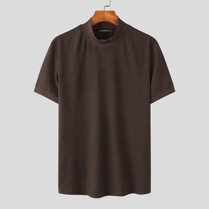 Camicia Uomo Manica Corta Stile Elegante