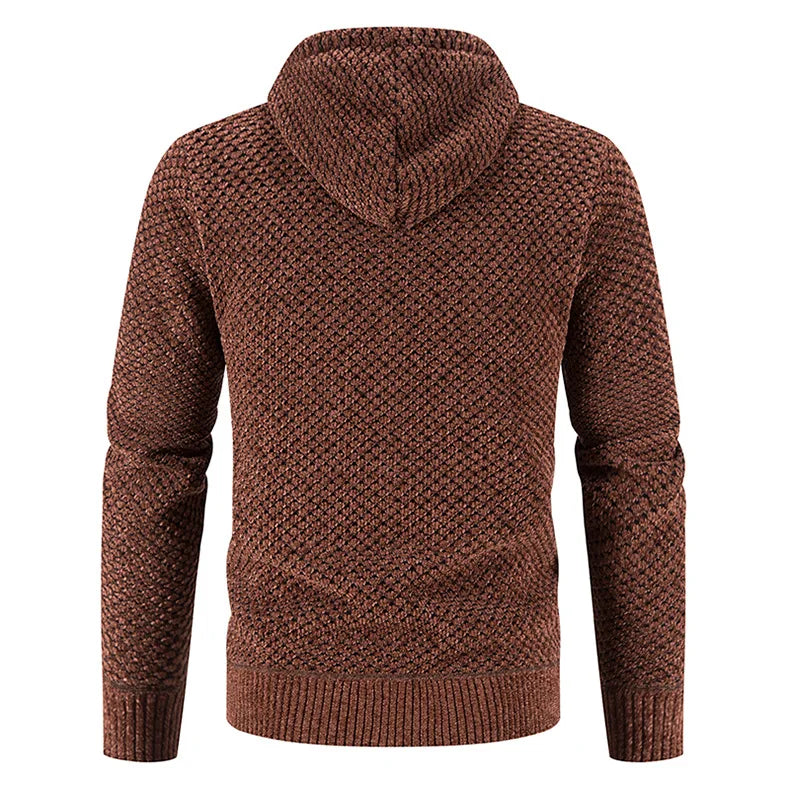 Cardigan Uomo Maglia Calda Stile Invernale