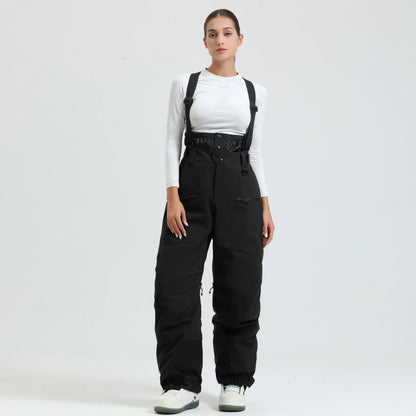 Pantaloni Sci Unisex con Bretelle Funzionali Invernali
