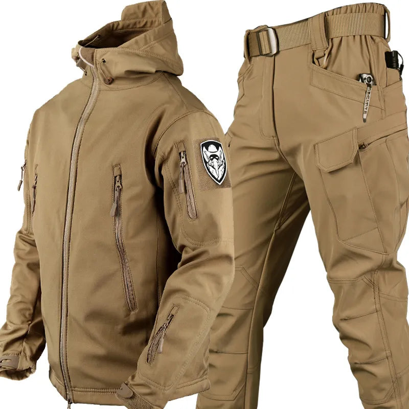 Giacca e Pantaloni Uomo Impermeabili Invernali Funzionali