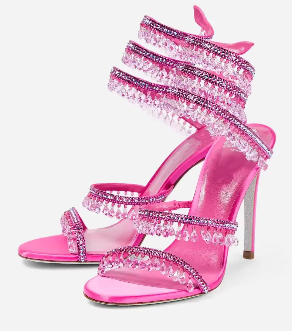 Sandali Donna Stiletto Tacco Alto Eleganti