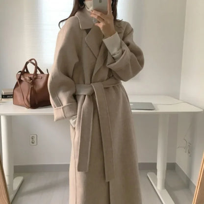 Cappotto Donna con Cintura Vita Invernale - Brentozzi