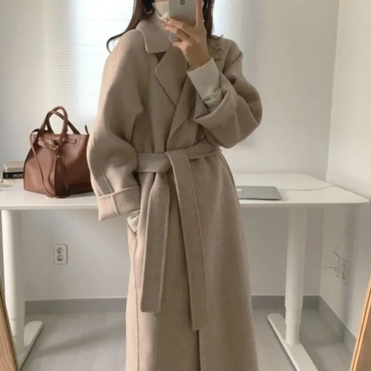 Cappotto Donna con Cintura Vita Invernale - Brentozzi