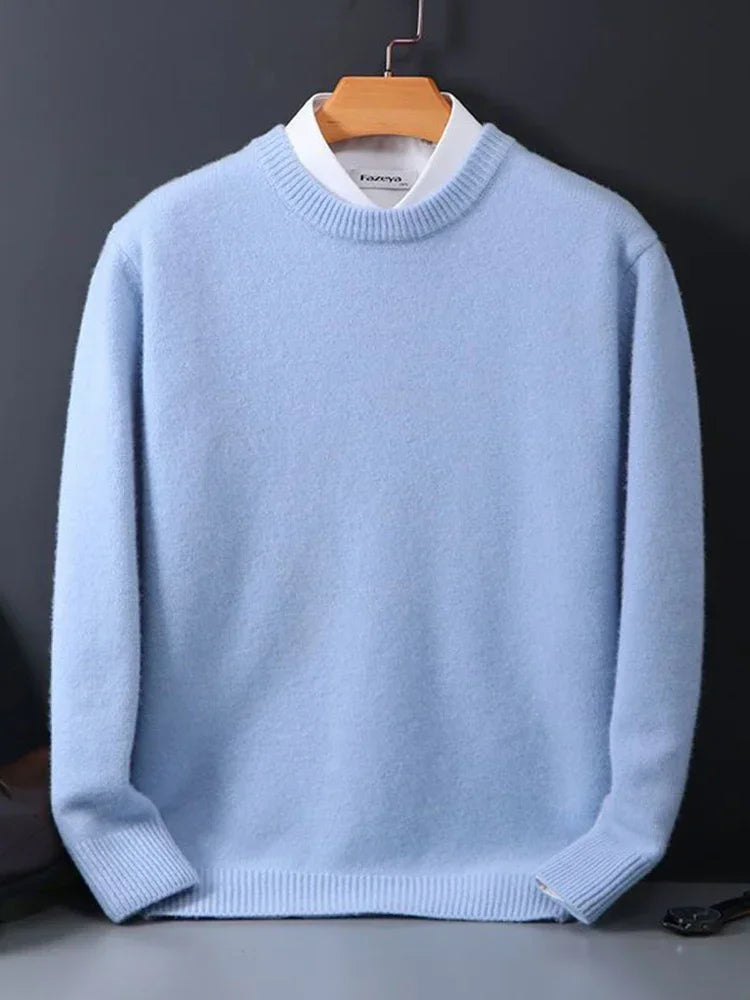 Maglione Uomo Manica Corta Caldo