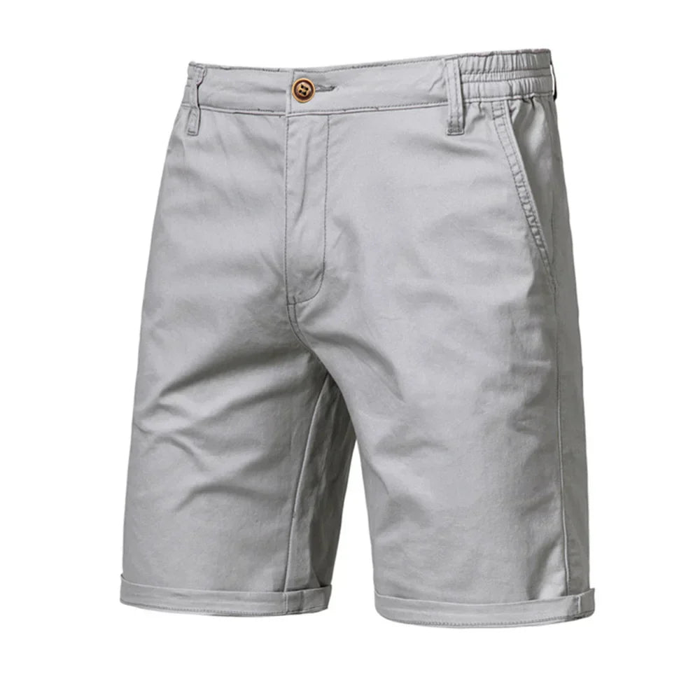Pantaloncini Chino Uomo con Bottoni Casual