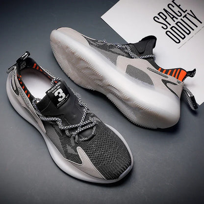 Sneaker Uomo Ortopediche in Mesh con Lacci - Brentozzi