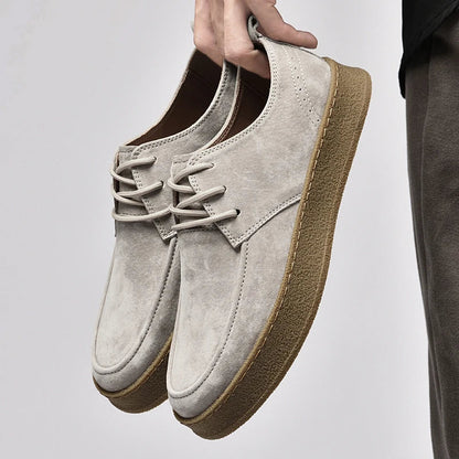 Sneaker Uomo in Camoscio Comoda Elegante