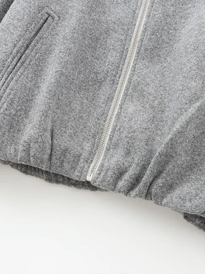 Giacca Donna Corto con Zip Frontale