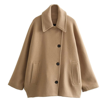 Gilet Donna Oversize Modello Trench Caldo - Brentozzi