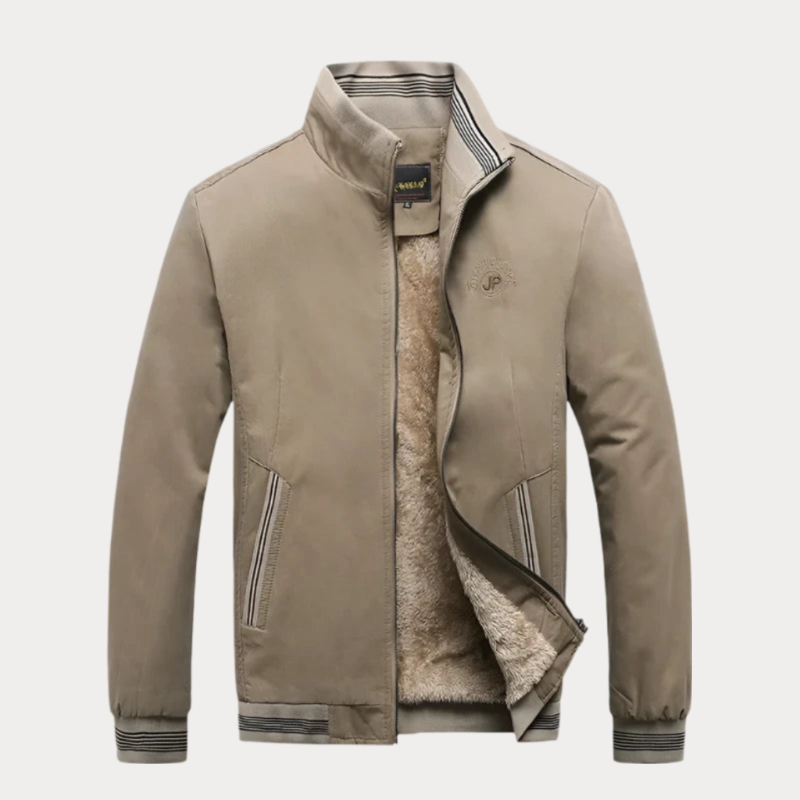 Bomber Uomo Casual Design Classico Vestibilità Comoda