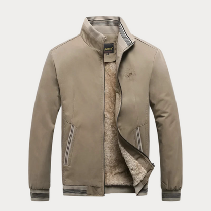 Bomber Uomo Casual Design Classico Vestibilità Comoda