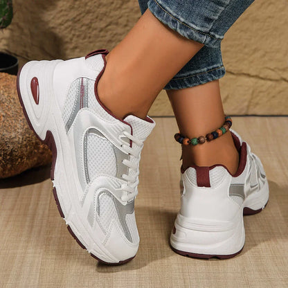 Sneakers Donna Chunky con Lacci
