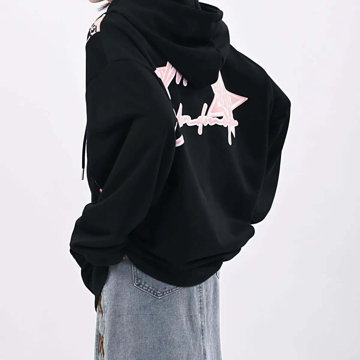 Felpa Oversize Donna con Stampa Comoda Streetwear