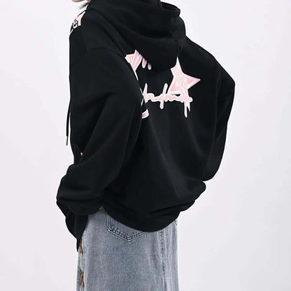 Felpa Oversize Donna con Stampa Comoda Streetwear