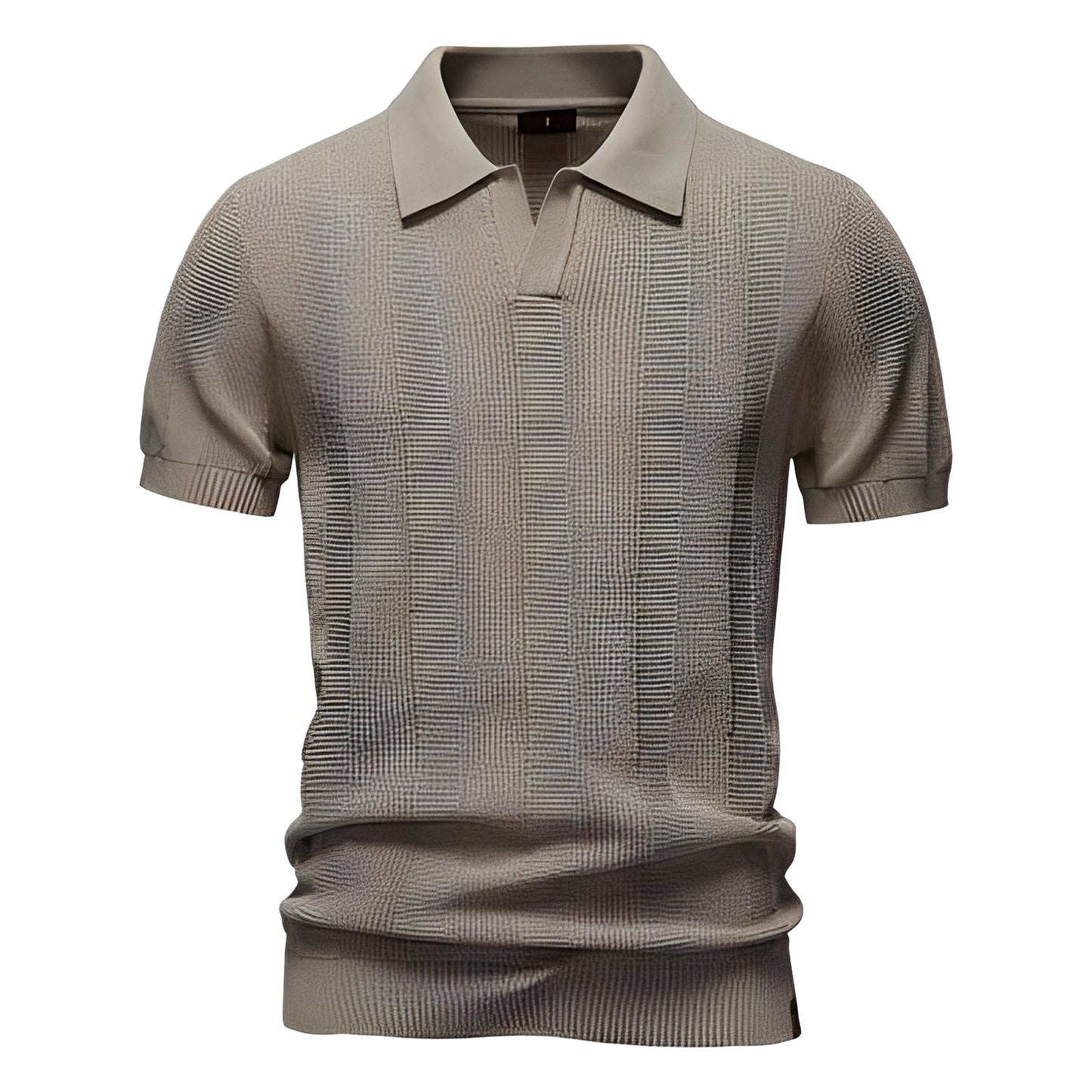 Polo Uomo Elegante Tessuto Morbido Classico