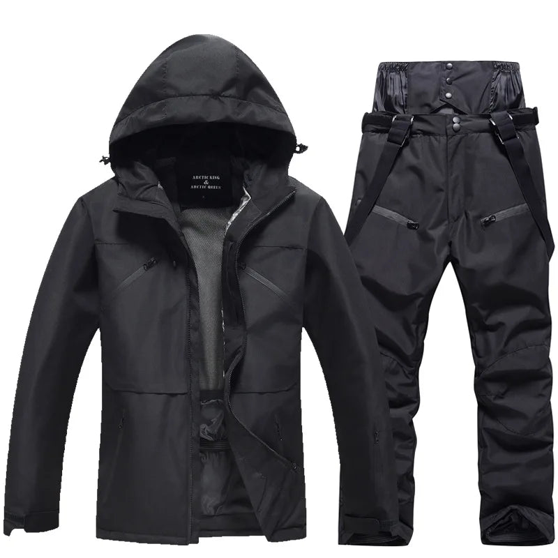 Tuta Sci Unisex Due Pezzi Giacca Pantaloni