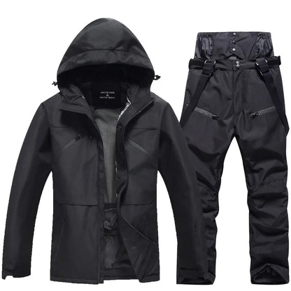 Tuta Sci Unisex Due Pezzi Giacca Pantaloni