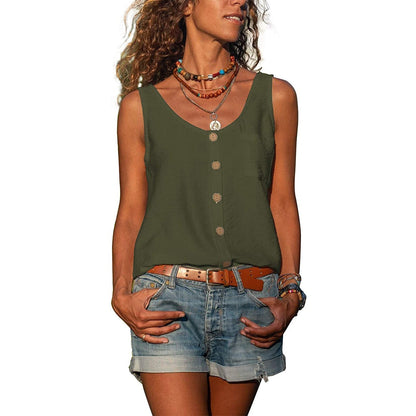 Donna Elegante Scollo Ibiza Vestibilità Slim