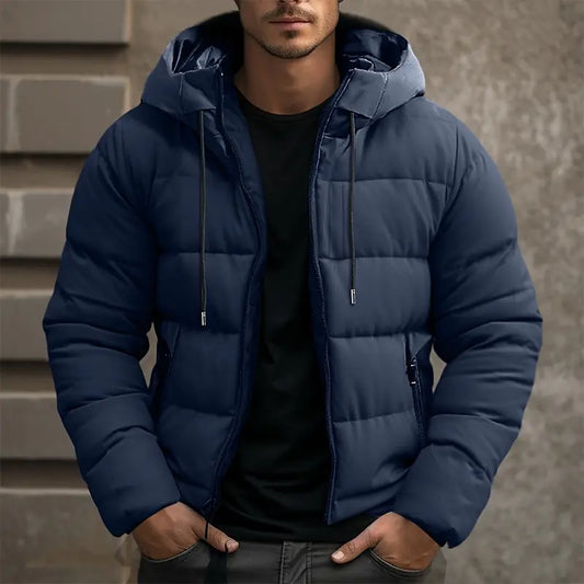 Giacca Invernale Uomo Imbottitura Voluminosa Cappotto Puffer - Brentozzi