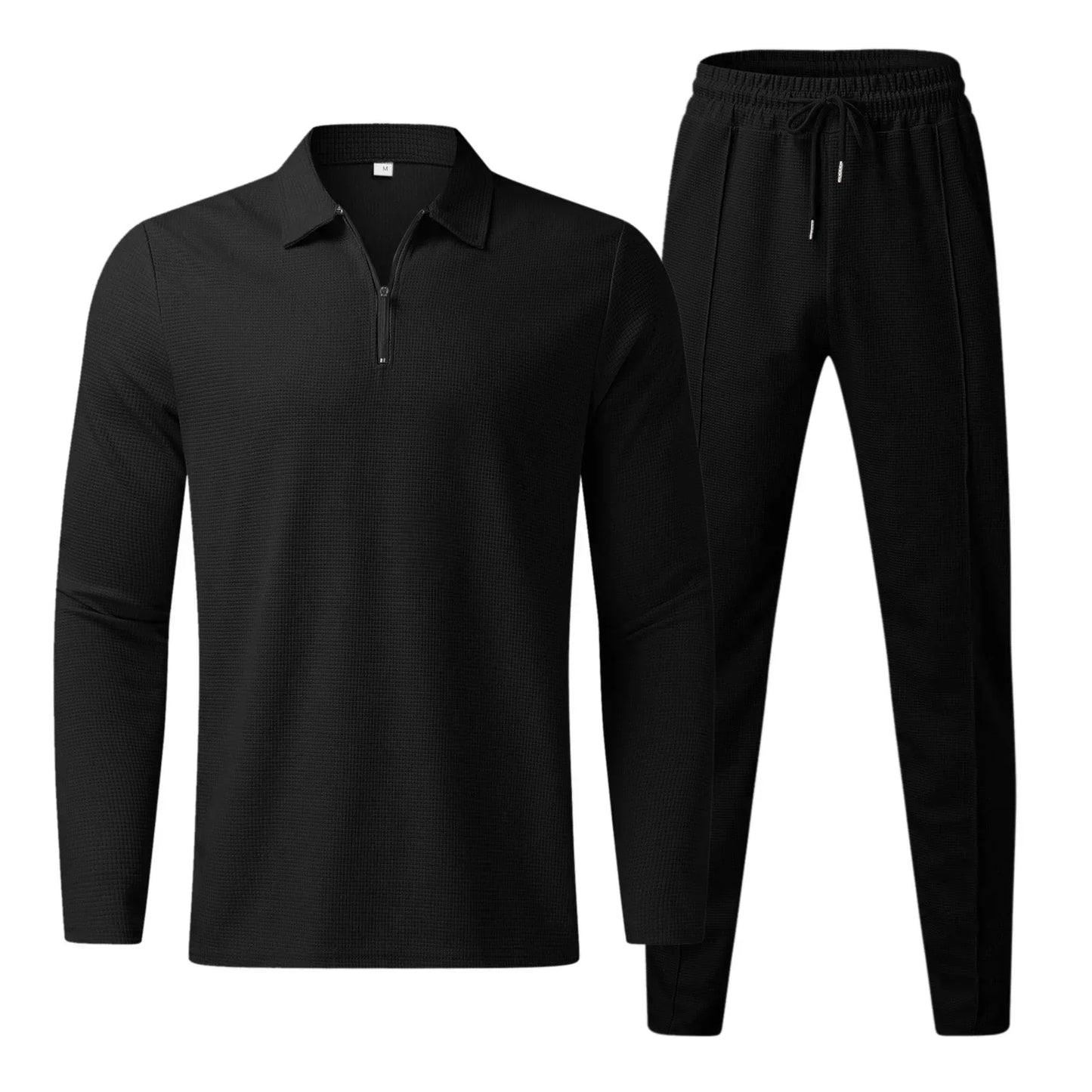 Completo Jogging Uomo Tessuto Morbido Vestibilità Regular