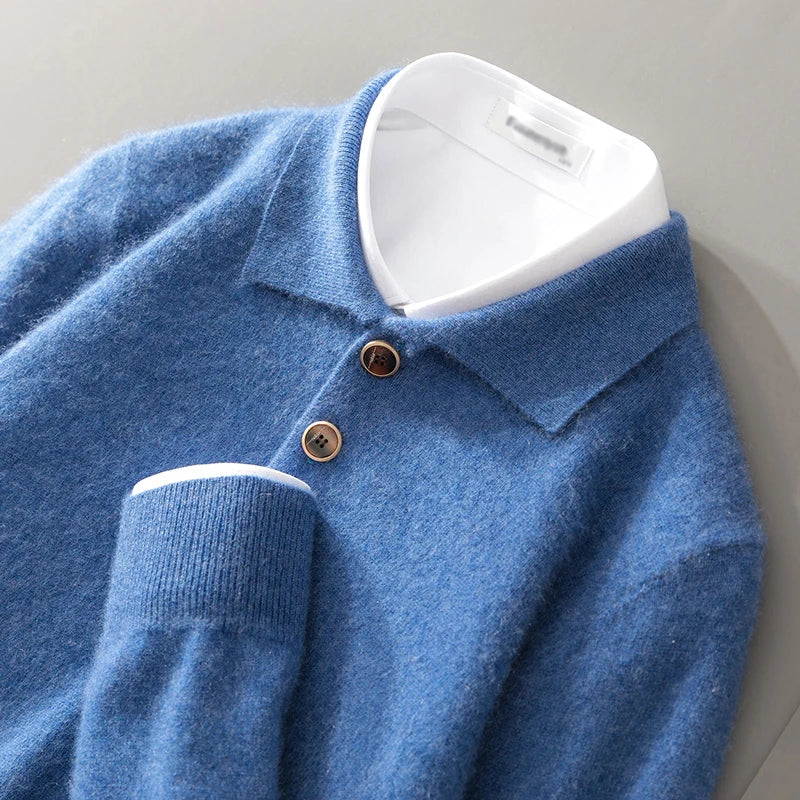 Polo Uomo in Cashmere Classica