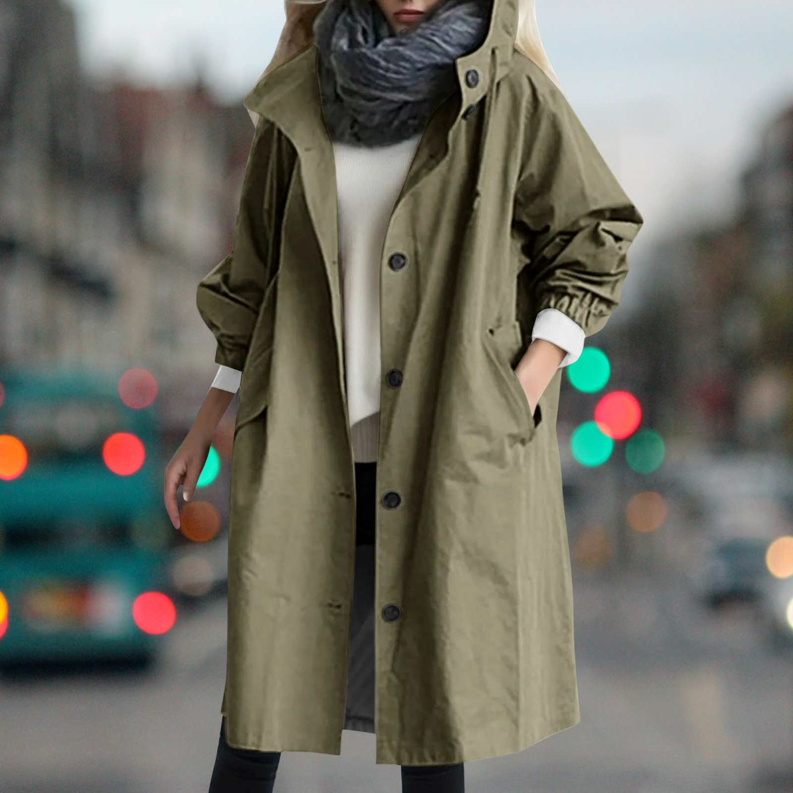 Trenchcoat Donna Impermeabile Vestibilità Classica - Brentozzi
