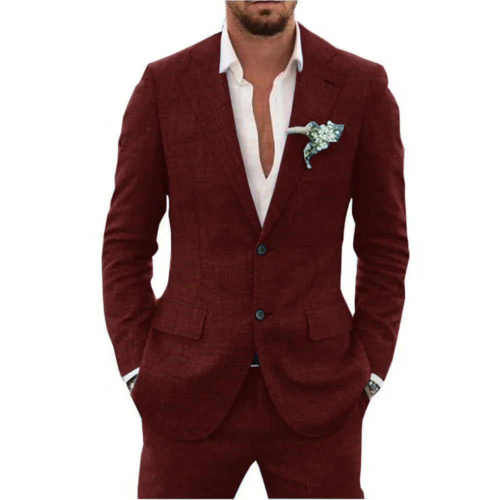 Completo Uomo Estivo Slim Fit