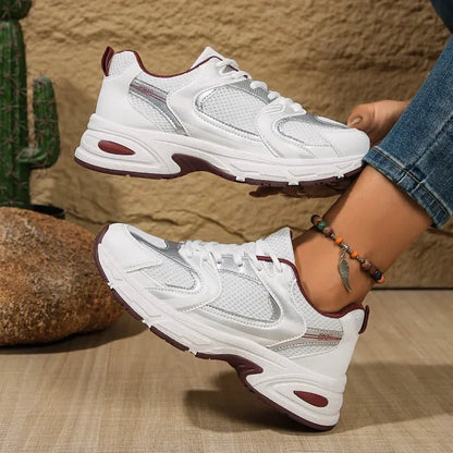 Sneakers Donna Chunky con Lacci
