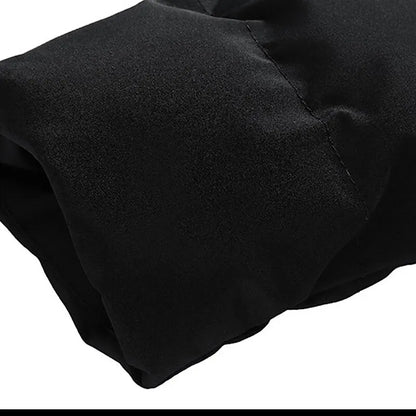 Giacca Puffer Uomo Imbottita con Cappuccio Calda Invernale