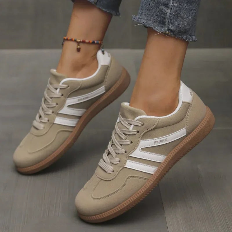 Sneaker Uomo con Lacci Suola in Gomma - Brentozzi