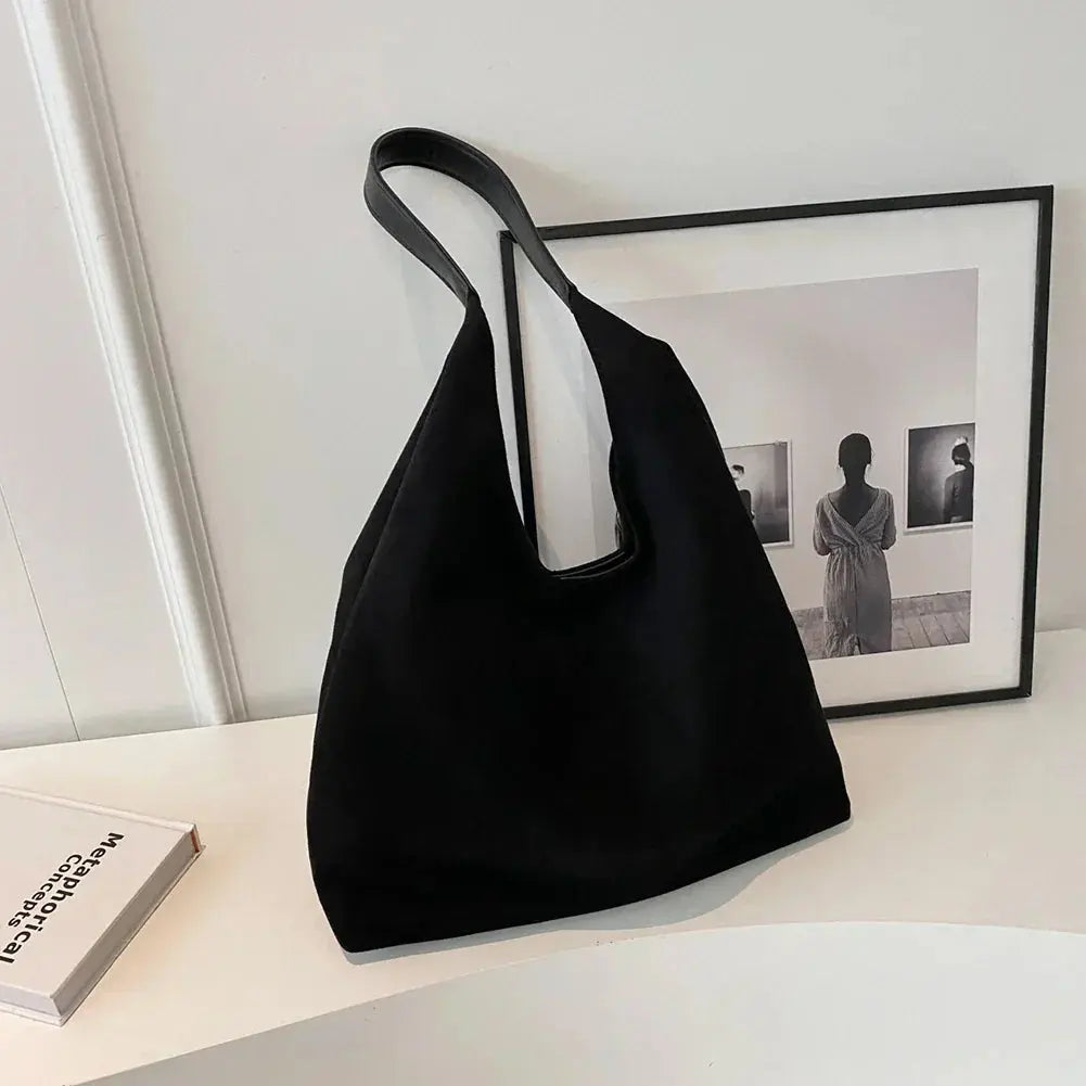 Borsa Tote Donna in Camoscio Stile Classico