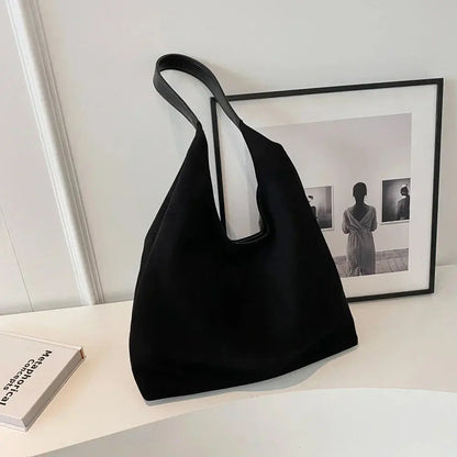 Borsa Tote Donna in Camoscio Stile Classico