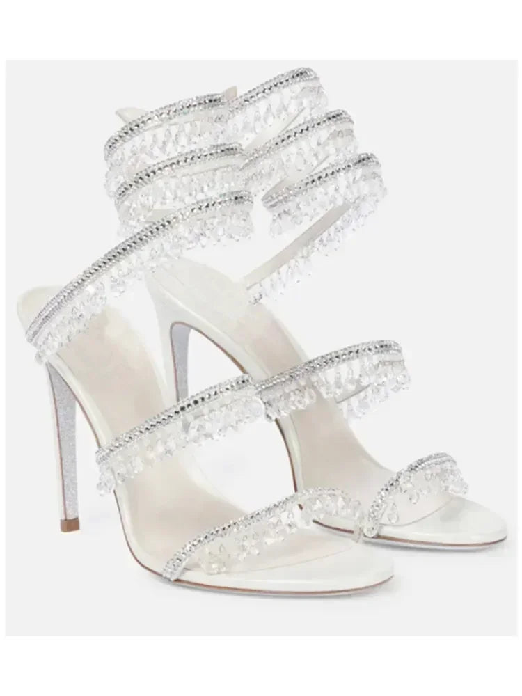 Sandali Donna Stiletto Tacco Alto Eleganti