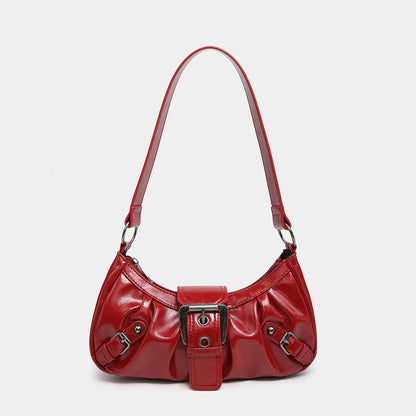 Borsa Tracolla Donna Vintage con Borchie Stile Y2K