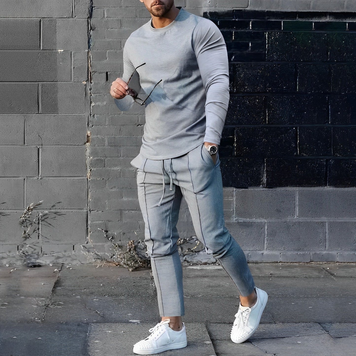 Completo Uomo Due Pezzi Maglia e Pantaloni