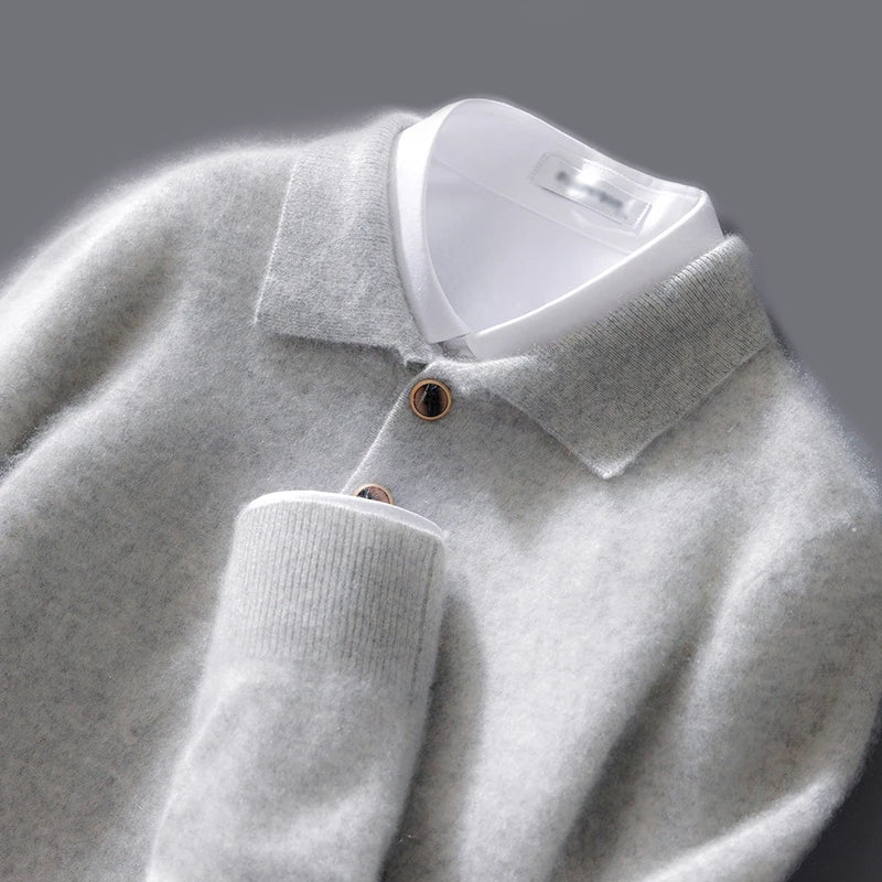 Polo Uomo in Cashmere Classica