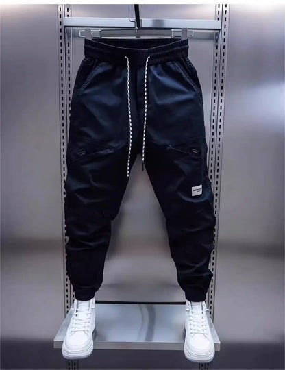 Pantaloni Cargo Uomo Jogging con Coulisse Vita Elasticizzata - Brentozzi