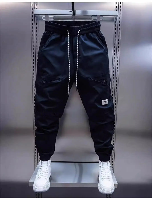 Pantaloni Cargo Uomo Jogging con Coulisse Vita Elasticizzata - Brentozzi