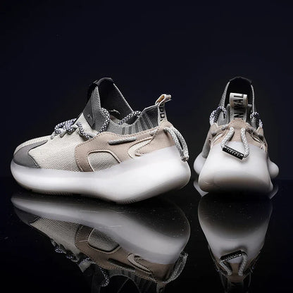 Sneaker Uomo Ortopediche in Mesh con Lacci