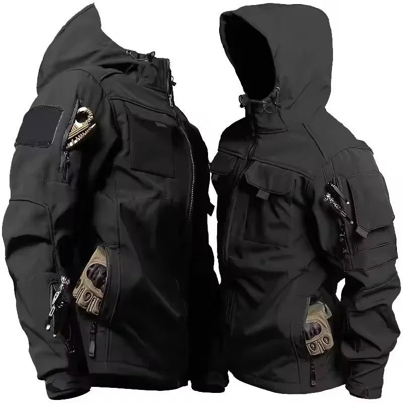 Giacca Uomo con Cappuccio e Chiusura Zip Intera - Brentozzi