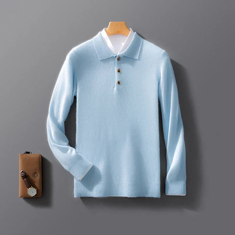 Polo Uomo in Cashmere Classica