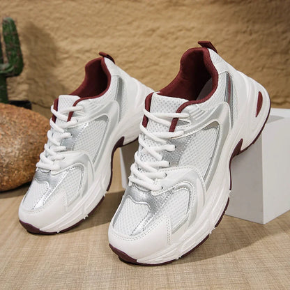 Sneakers Donna Chunky con Lacci