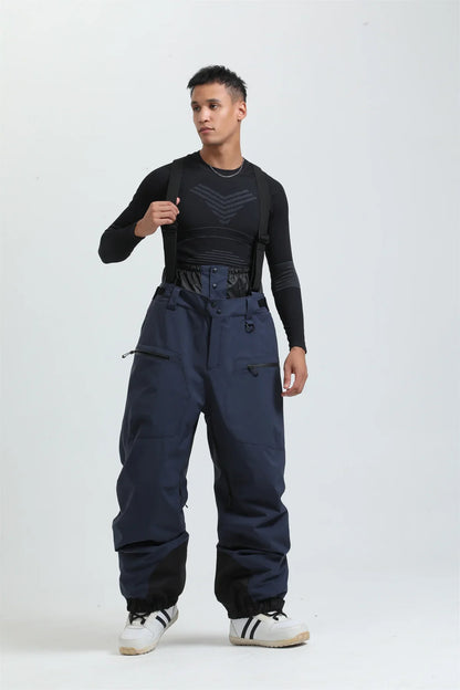 Pantaloni Sci Unisex con Bretelle Funzionali Invernali