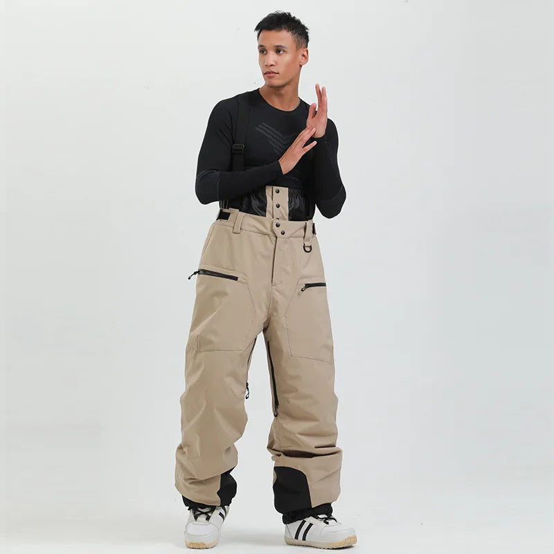Pantaloni Sci Unisex con Bretelle Funzionali Invernali - Brentozzi