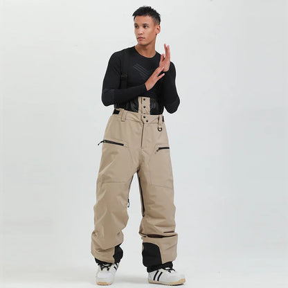 Pantaloni Sci Unisex con Bretelle Funzionali Invernali - Brentozzi