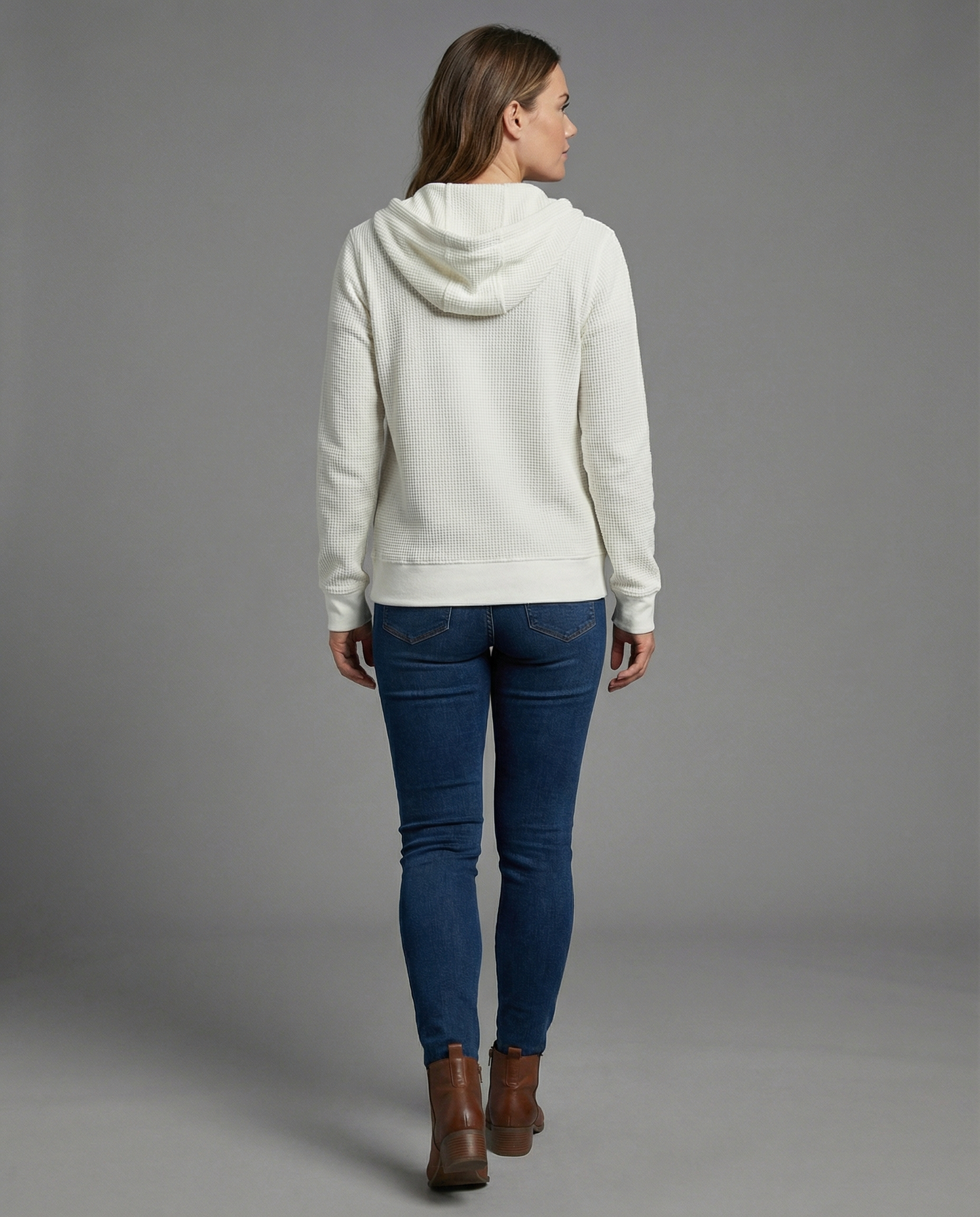 Giacca Donna Casual a Quadri Regular Fit