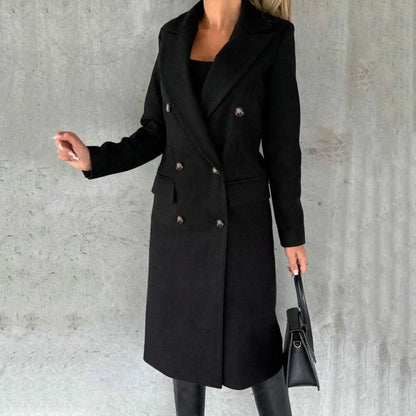 Cappotto Uomo Invernale Taglio Classico Con Bottoni