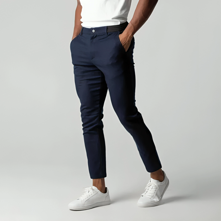 Pantaloni Chino Uomo Taglio Dritto