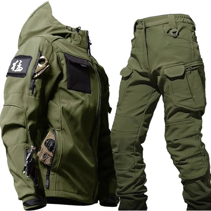 Giacca e Pantaloni Uomo Invernali Impermeabili Caldi