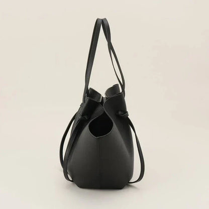Borsa Tote Donna con Fiocco e Manici Lunghi Ampi